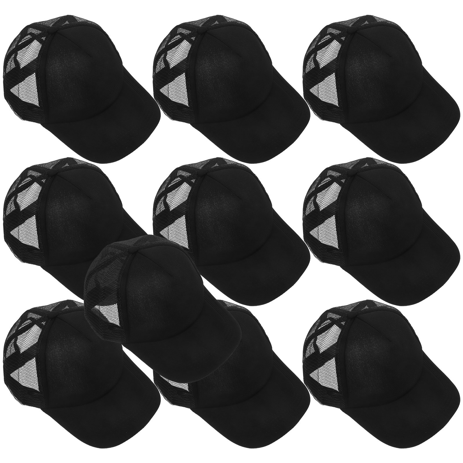 Hat Sublimation Blank - 10 Cappellini da Baseball in Rete