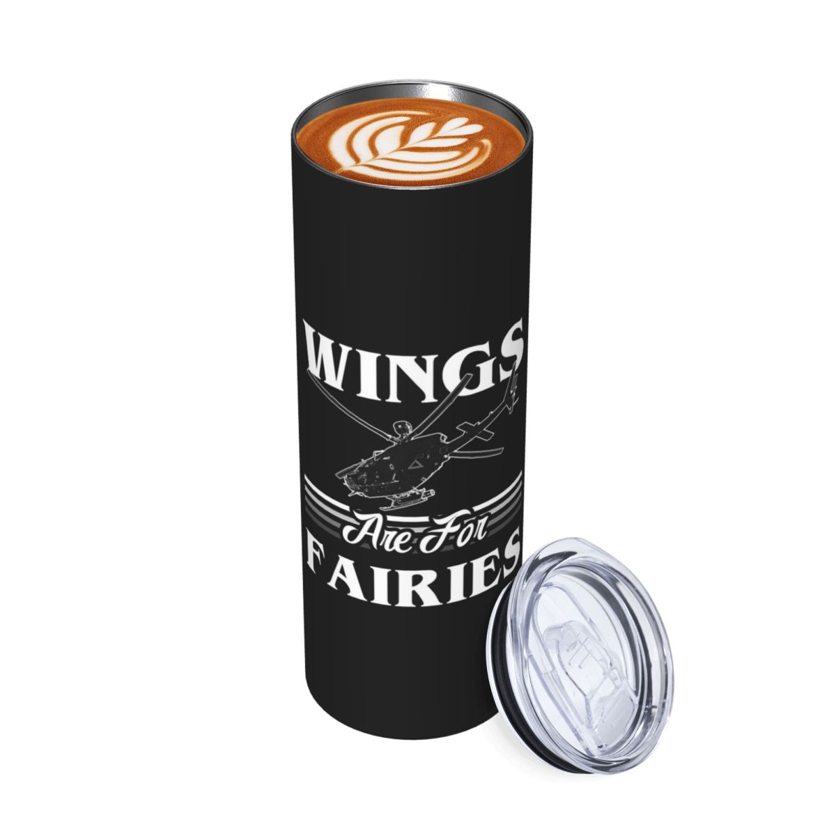 Tumbler 20Oz White - Le Ali Sono Per Le Fate
