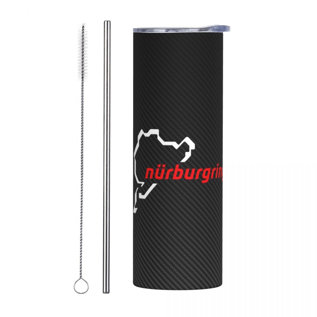 Tumbler 20Oz White - Borraccia Termica Isolata Sottovuoto in Fibra