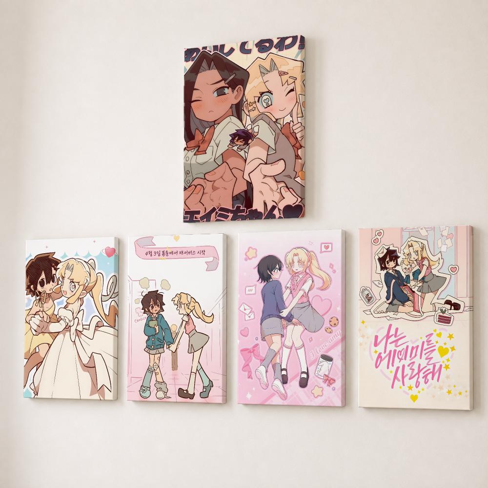 Canvas Wrap Ready - Quadro su Tela HD Anime I