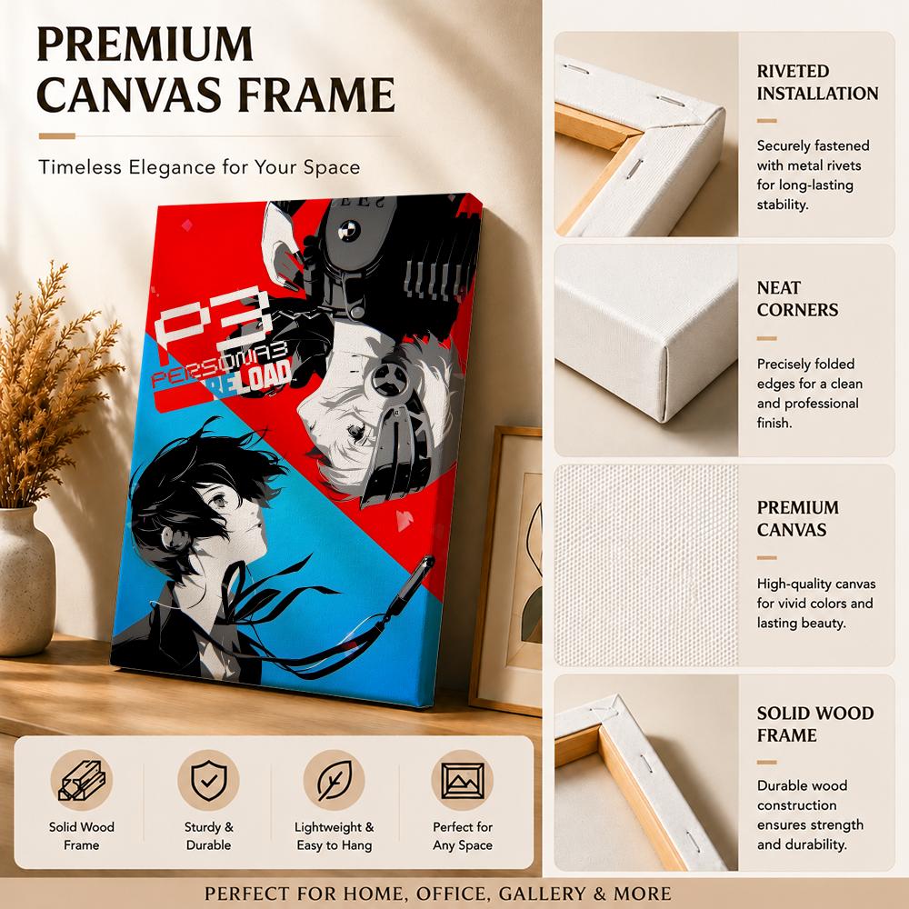 Quadro su Tela HD Persona 3 (P - Canvas Wrap Ready recensione e prezzo