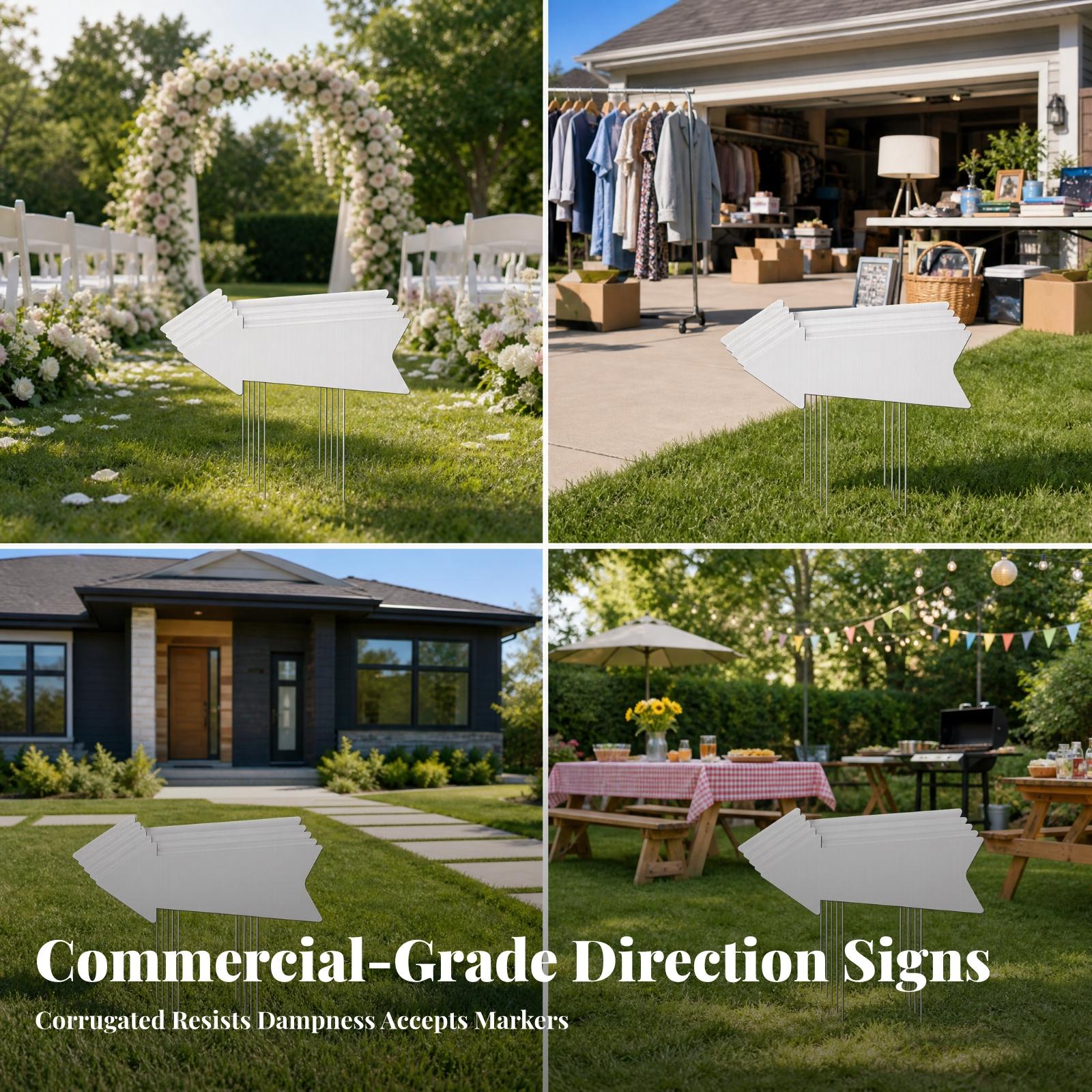 Segnale da giardino in plastic - Yard Sign Blank recensione e prezzo