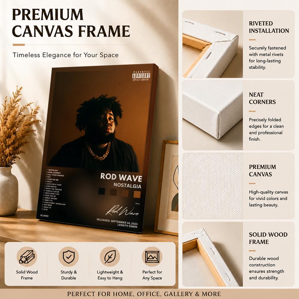 Quadro su Tela HD con Rapper C - Canvas Wrap Ready recensione e prezzo
