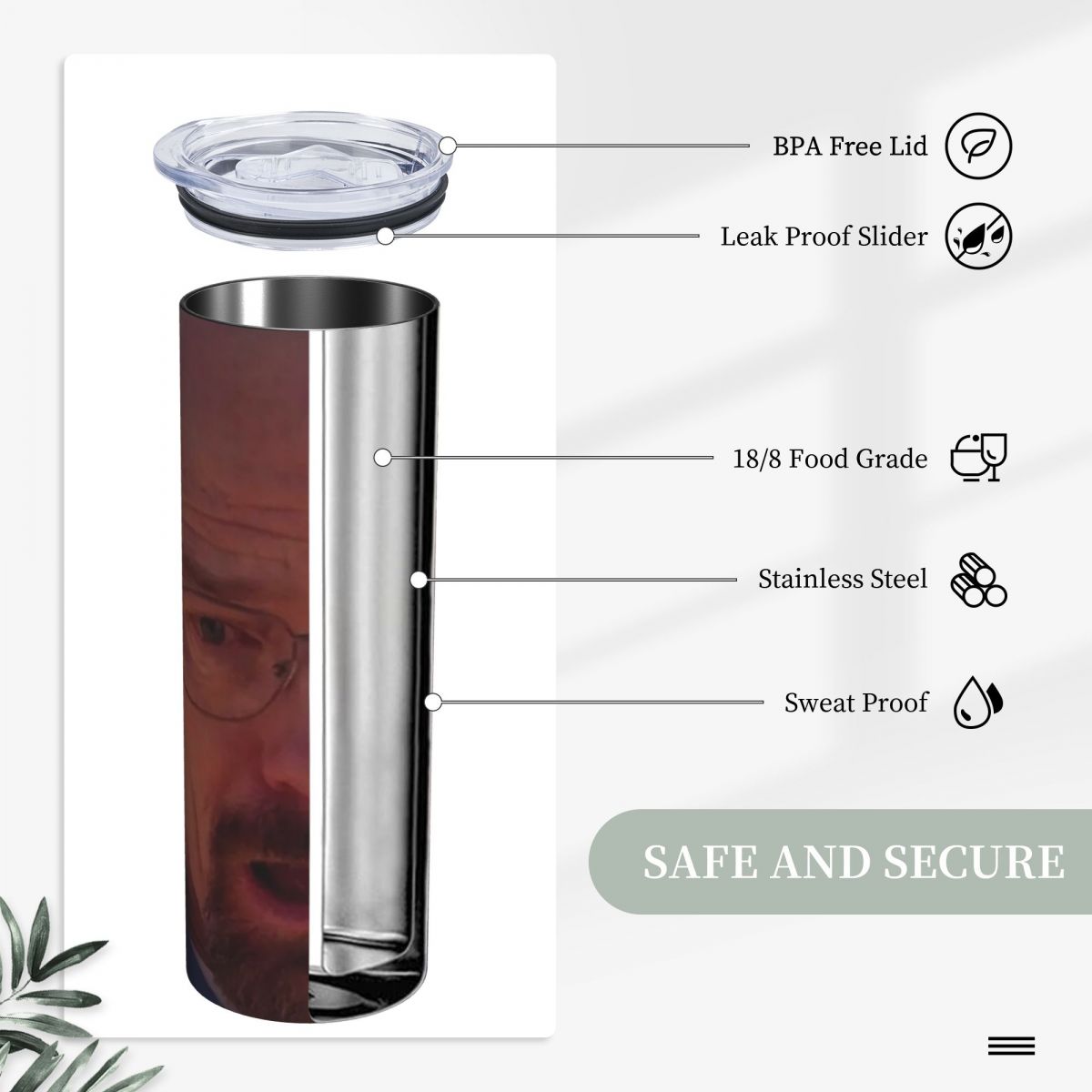 Borraccia Termica Isolata Sott - Tumbler 20Oz White recensione e prezzo
