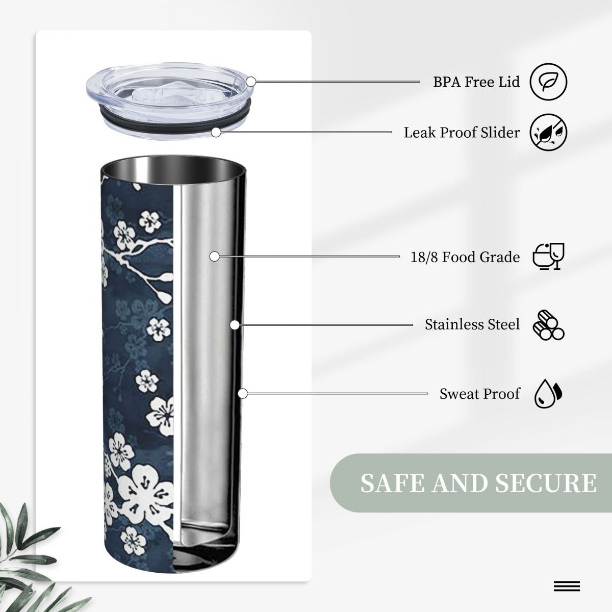 Borraccia Termica in Acciaio I - Tumbler 20Oz White recensione e prezzo