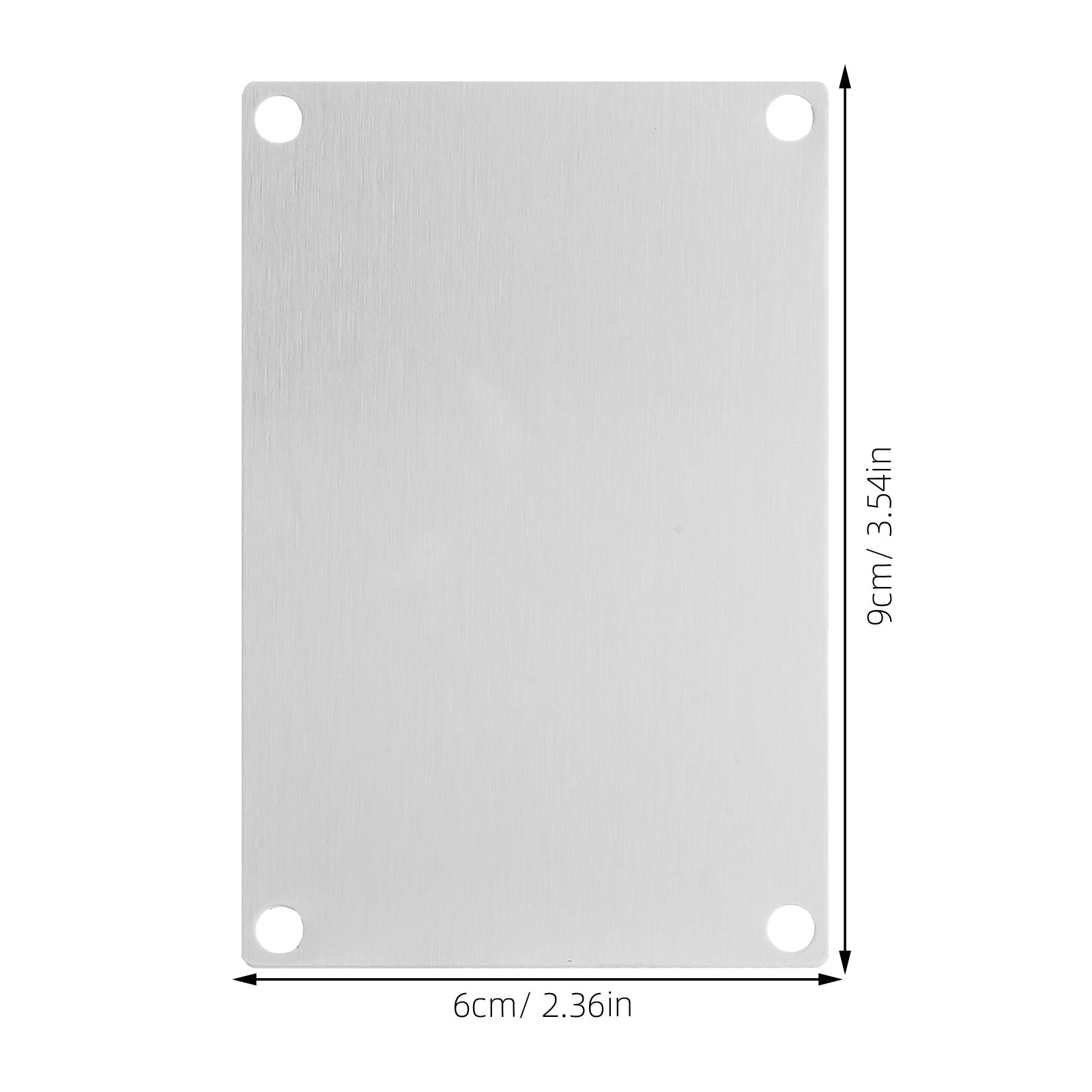 5 Pezzi di Targhe in Acciaio I - Yard Sign Blank recensione e prezzo